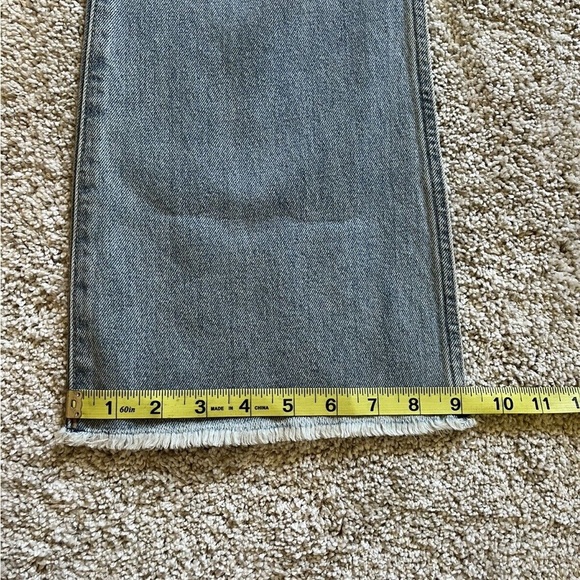 NWT Wrangler Jeans Womens 30x28 Blue Denim WRock 672 High Rise Kick Flare - Picture 7 of 14